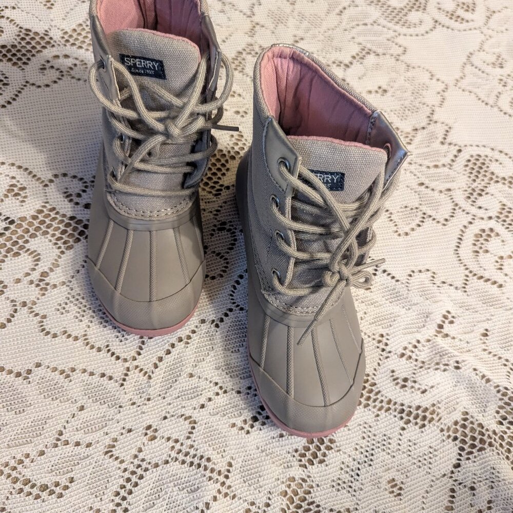 Kids Sperry Port Duck Boots size 1